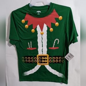 Men's Christmas Tee & Sweatshirt Set Size Medium NWT
